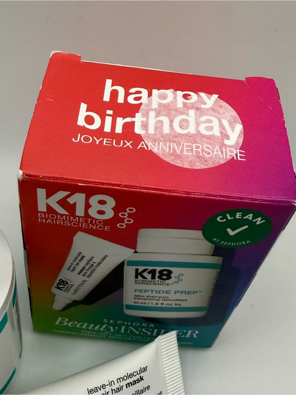 K18 Biomimetic Hairscience Repair Discovery Kit AstroLift Peptide Prep & Mask